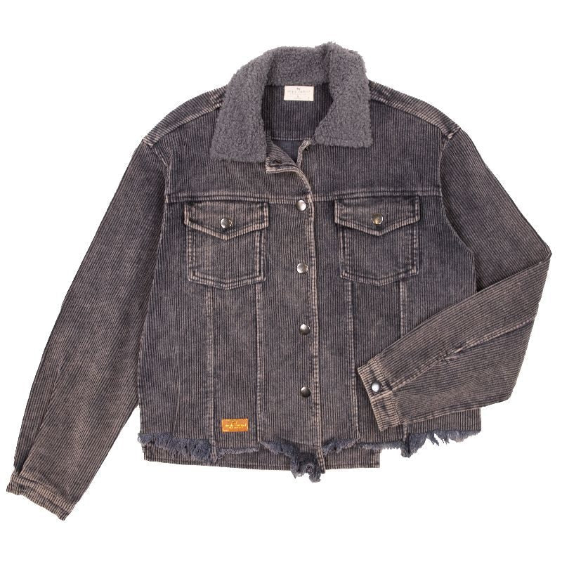 Acid Jacket - Ash Black - F23 - Simply Southern