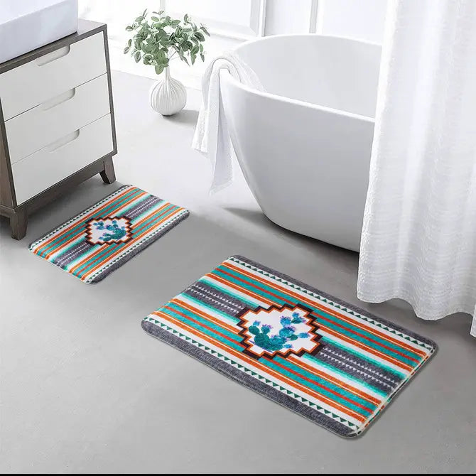 Western 2pc Bath Mat