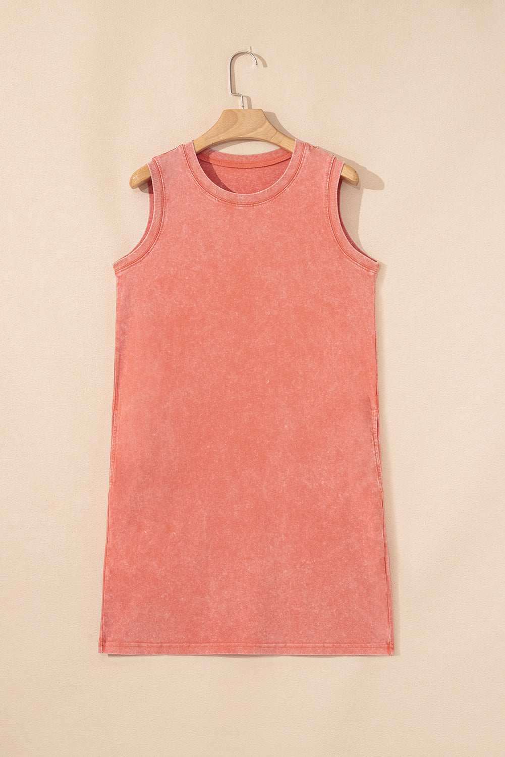 Mineral Wash Tank Mini Dress