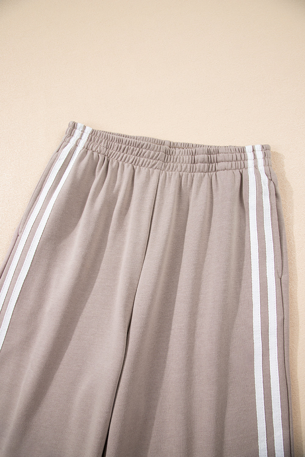 Varsity Stripe Crewneck Pullover and Sweatpants Set