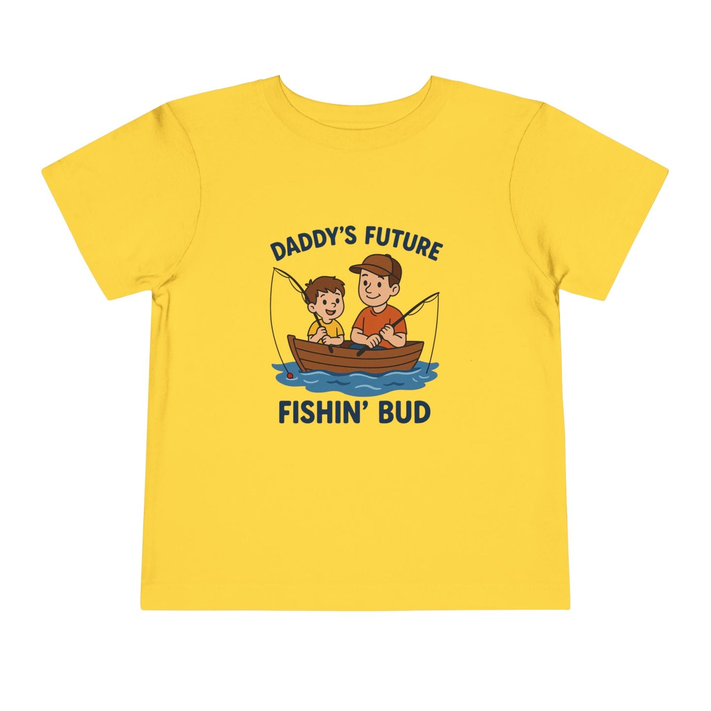 Daddy's Little Fishing Bud Tee for Toddlers