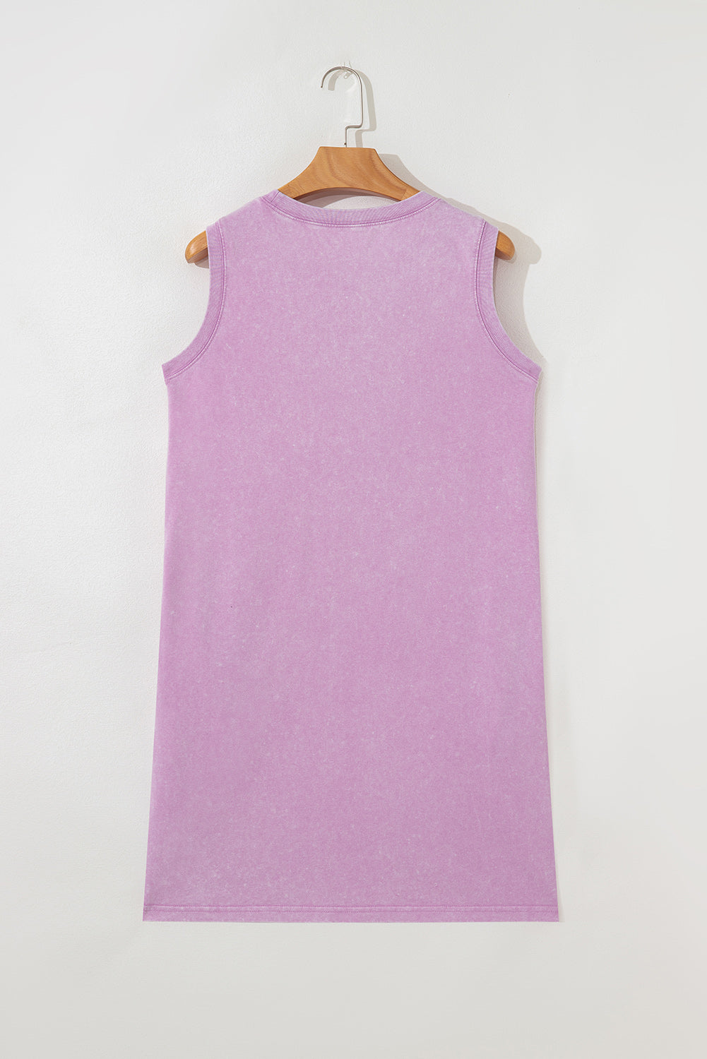 Mineral Wash Sleeveless Mini Dress