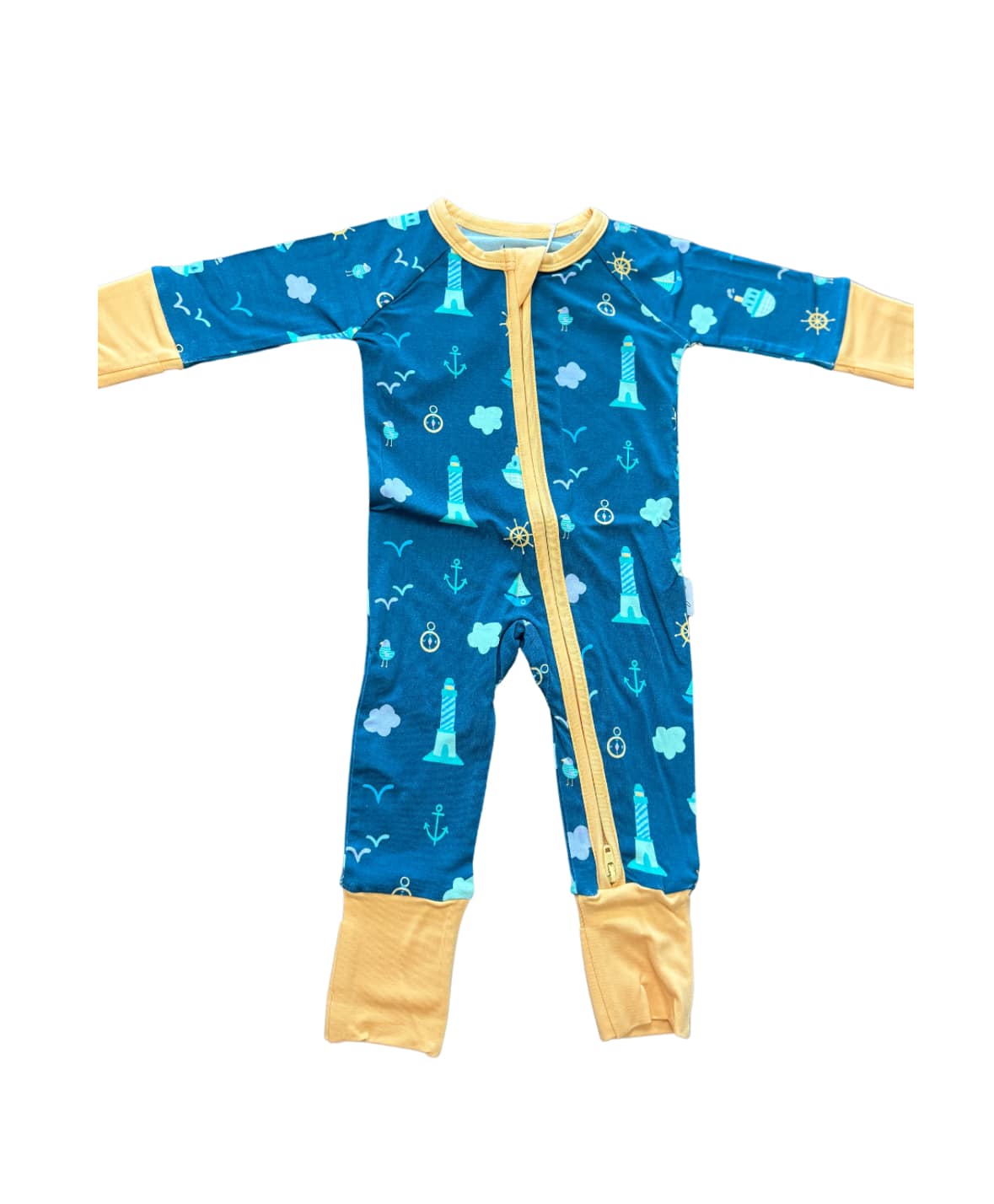 Coastal Vibes Bamboo Zippy