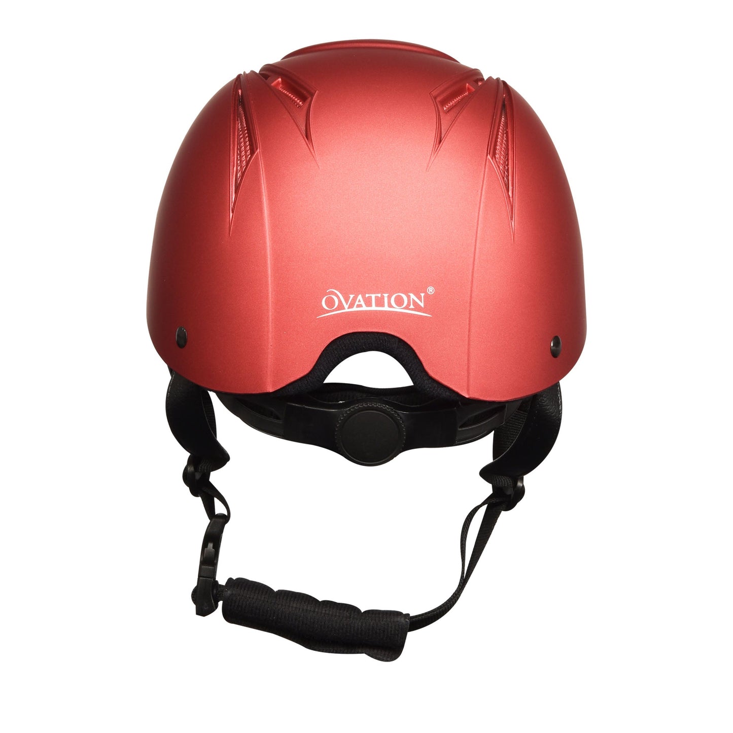 Metallic Deluxe Schooler Helmet - Red
