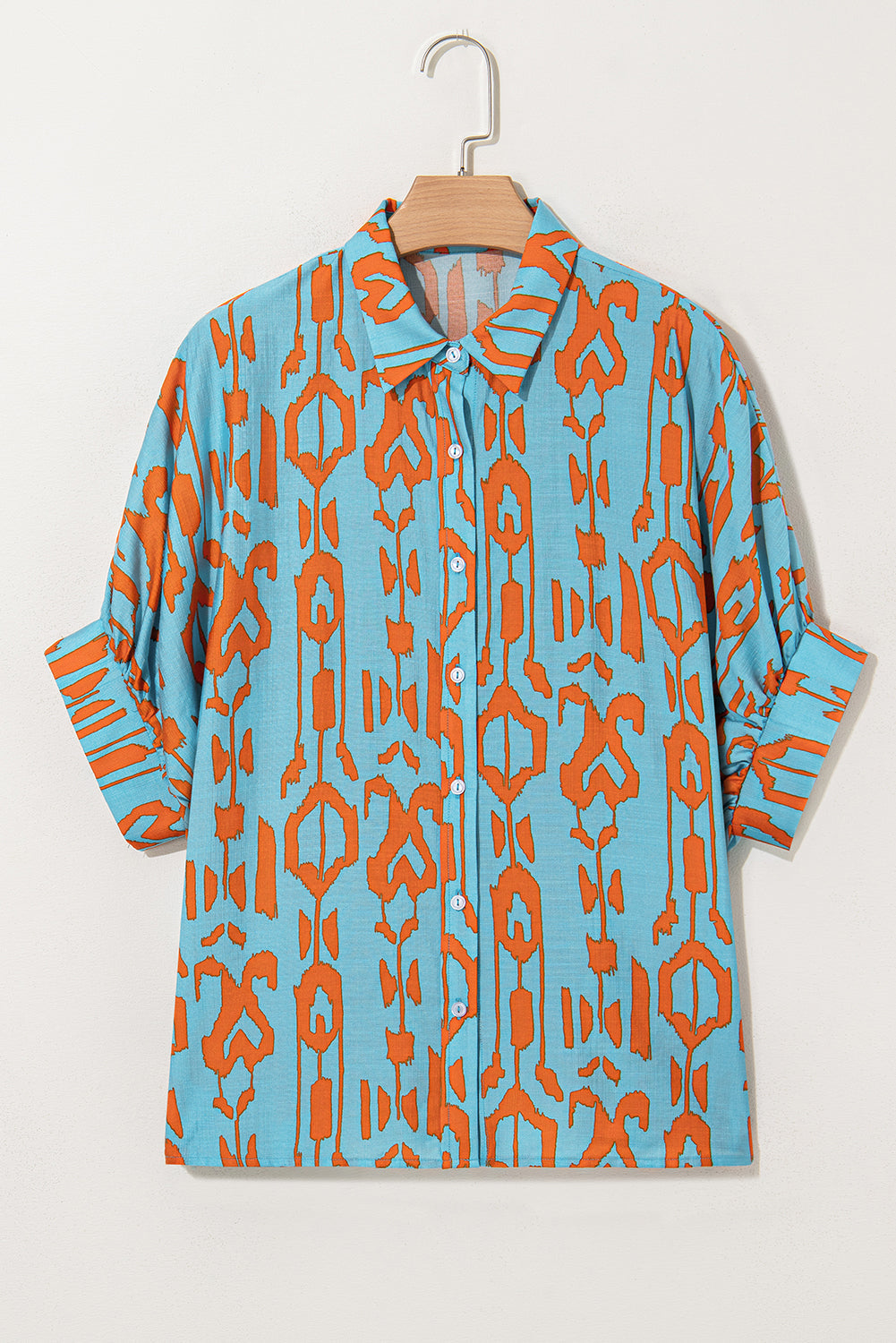 Western Abstract Dolman Sleeve Shirt