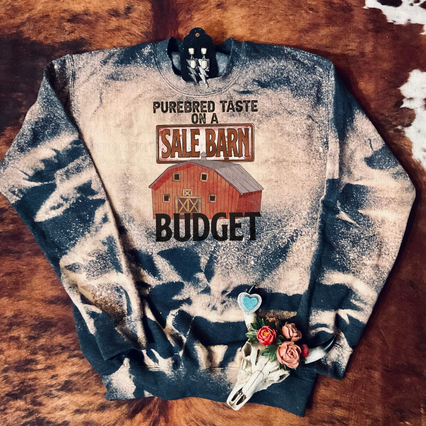 Sale Barn Budget Sweatshirt