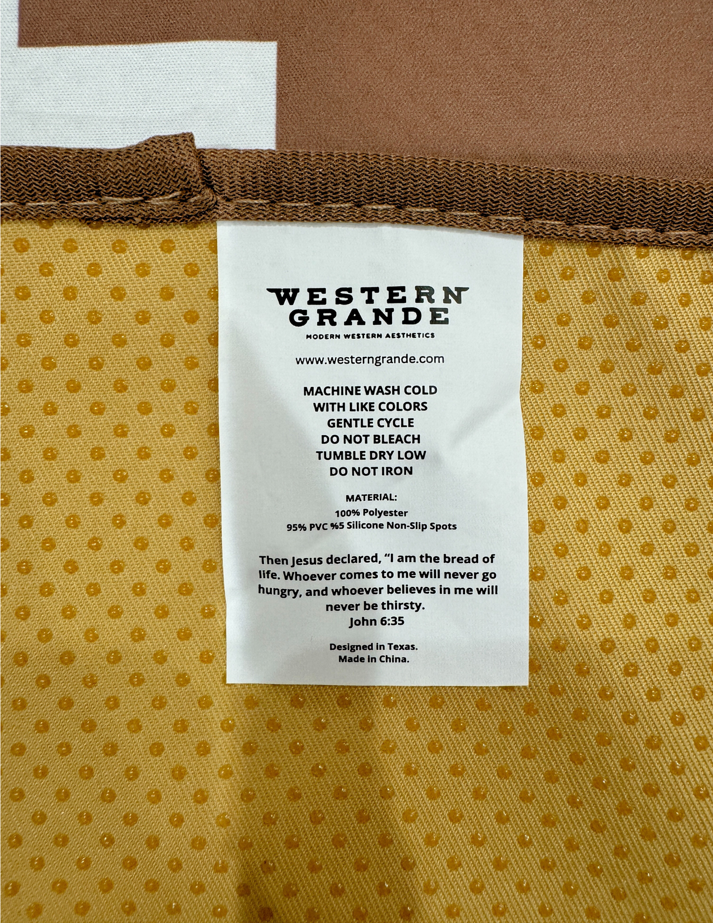 NEW! SPLAT MAT - TAN - for High Chairs + Play Time Messes