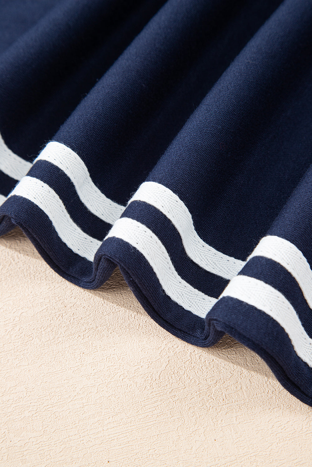 Varsity Stripe Crewneck Pullover and Sweatpants Set