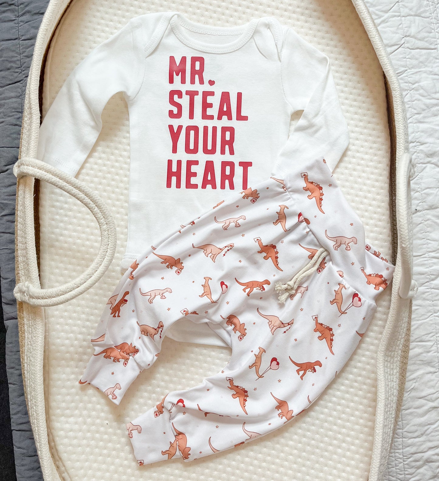 Valentines Day Dino Joggers