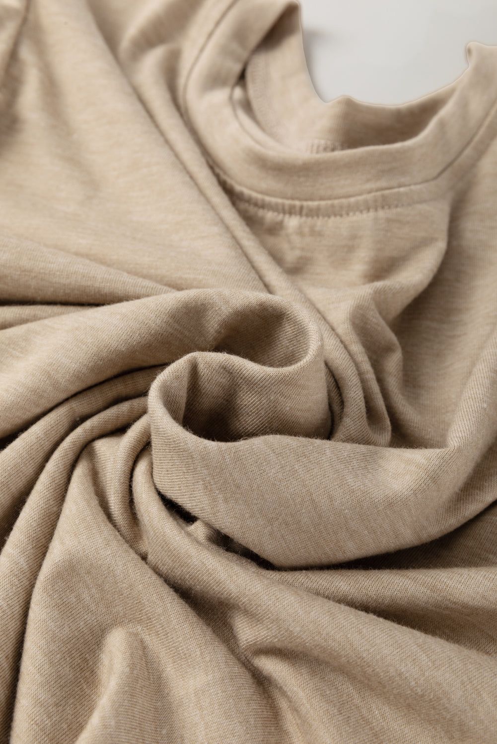 Solid Ruched Puff Sleeve T-Shirt