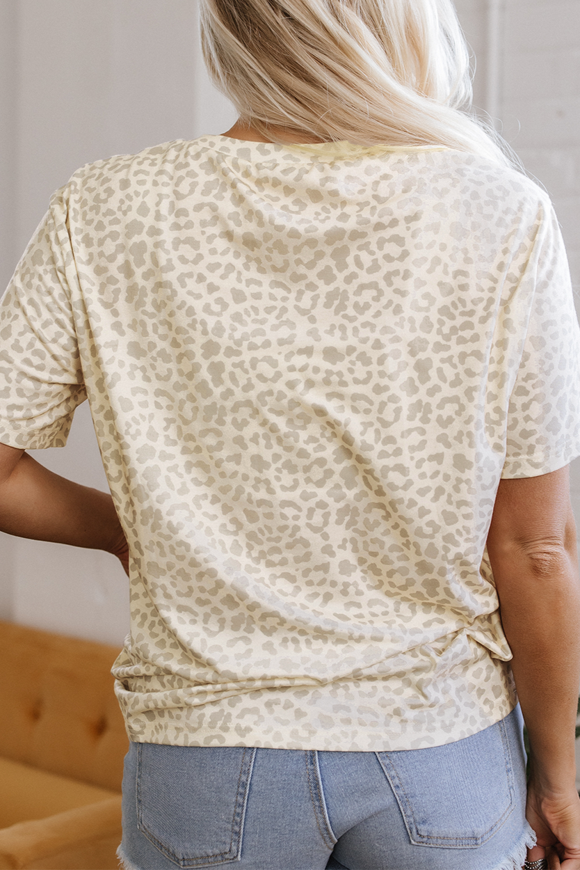 MAMA Leopard Short Sleeve Tee