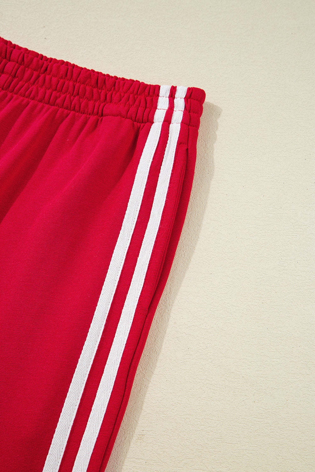 Varsity Stripe Crewneck Pullover and Sweatpants Set