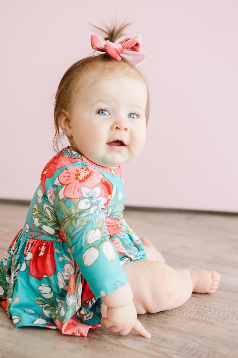 After the Rain 3/4 Sleeve Twirl Bodysuit