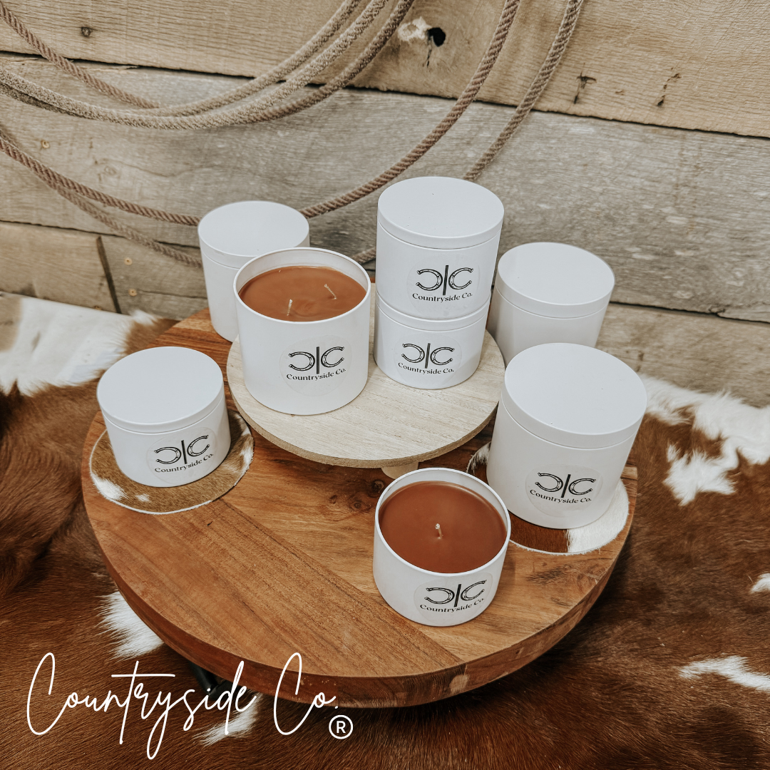 Countryside Hand Poured Candles 8 oz., Love That New Bag Smell?