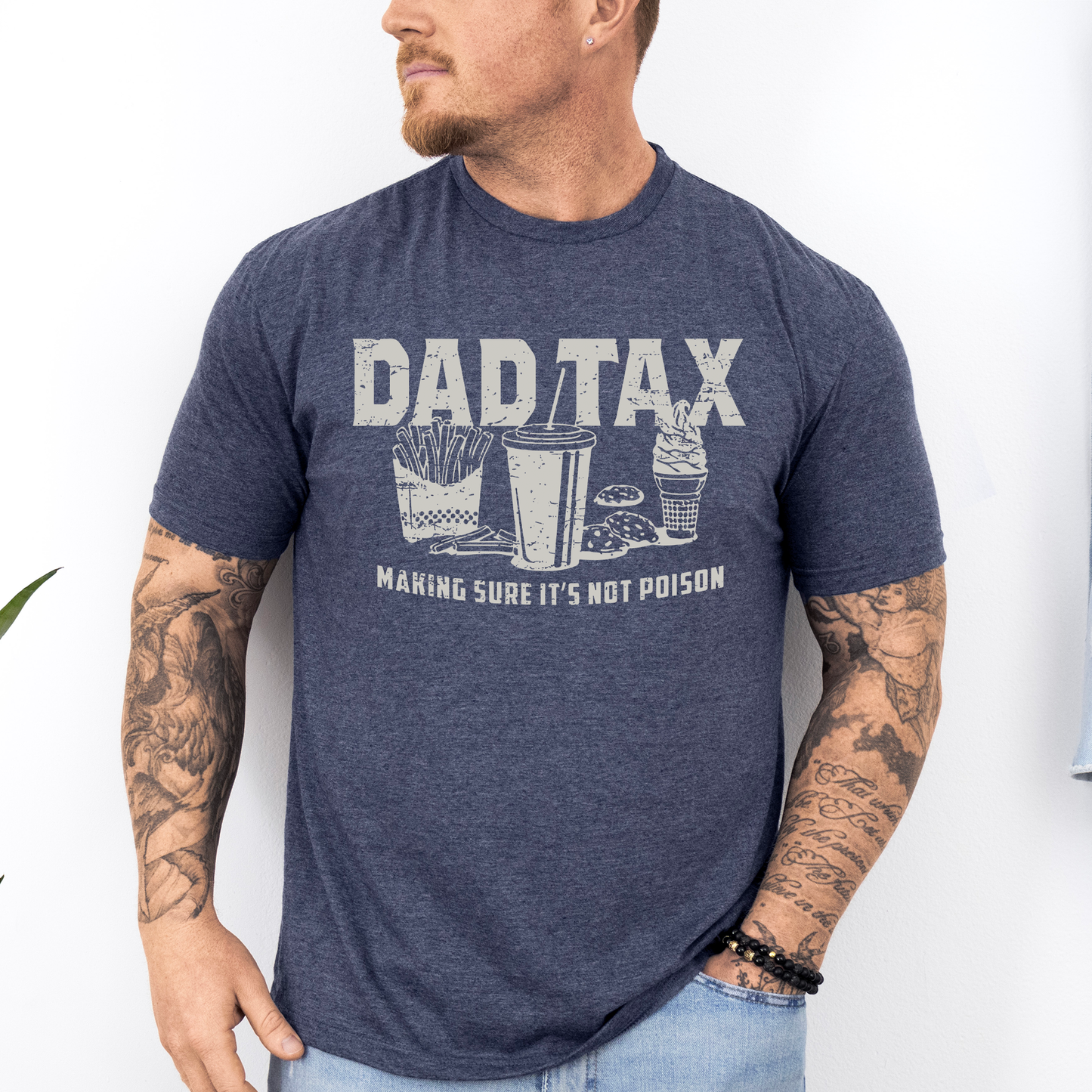 Dad Tax, Funny, Father's Day, Husband, Guy Gift, Soft Style T-Shirt