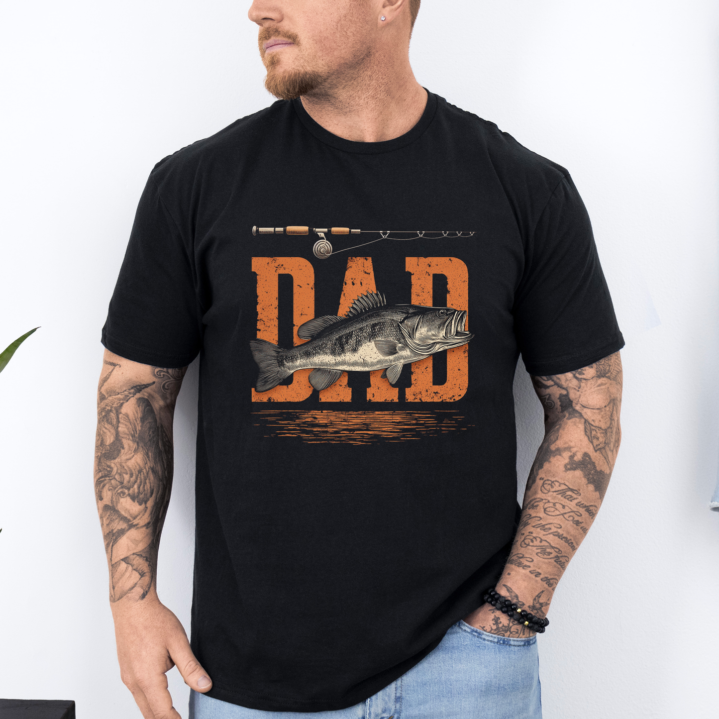 Dad, Fishing, Father's Day, Boyfriend, Husband, Brother, Guy Gift, Soft Style T-Shirt