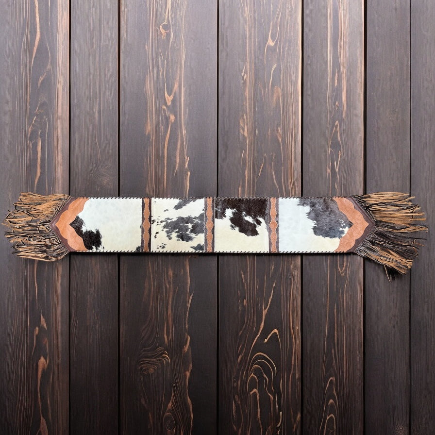 6ft cowhide table runner
