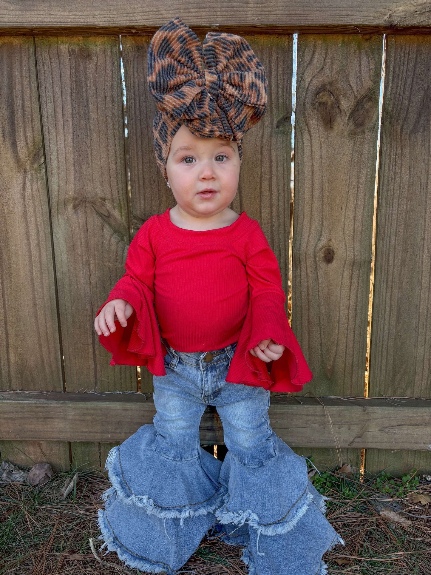 Bell Sleeve Leos/Tops (2 colors available)