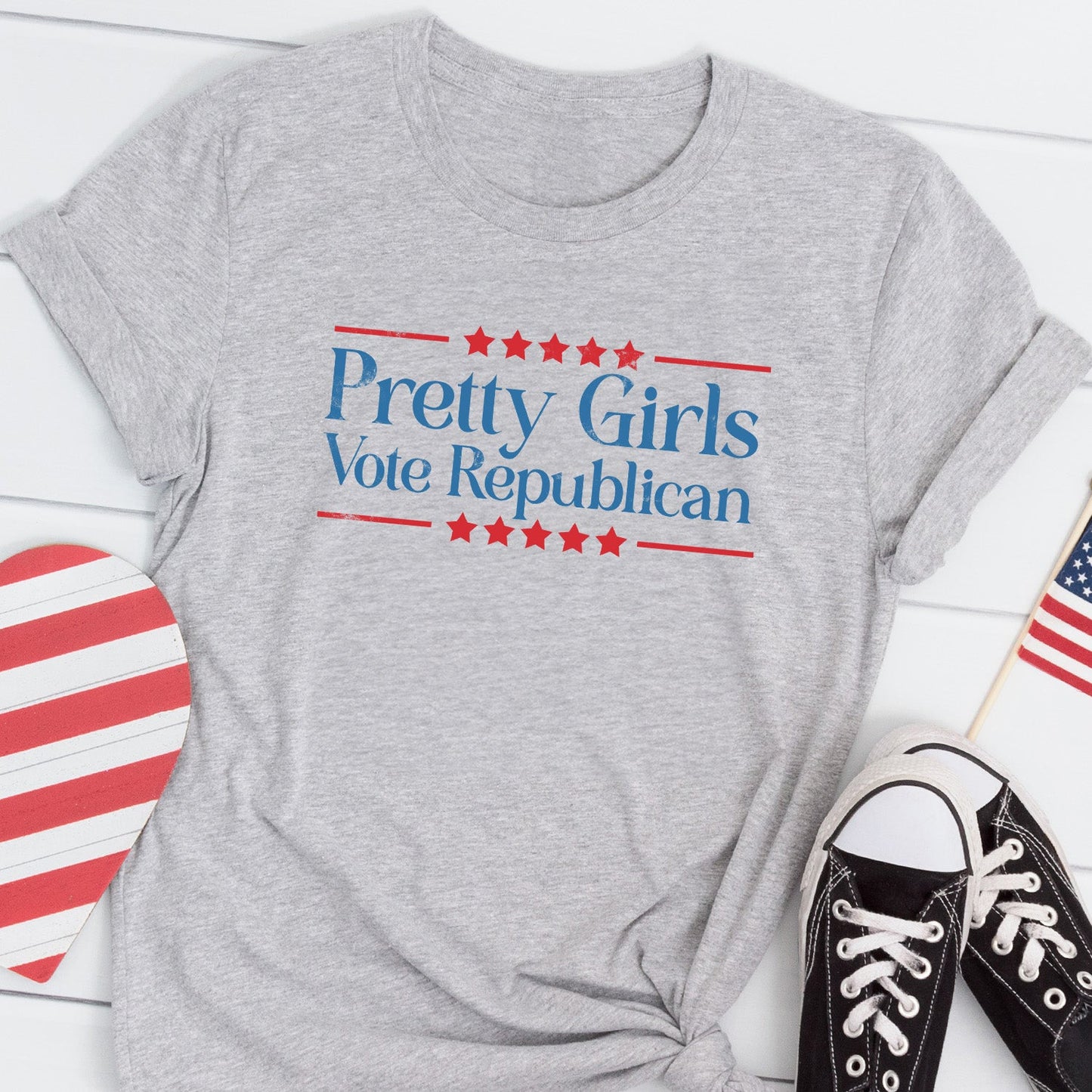 Pretty Girls Vote Republican Tees
