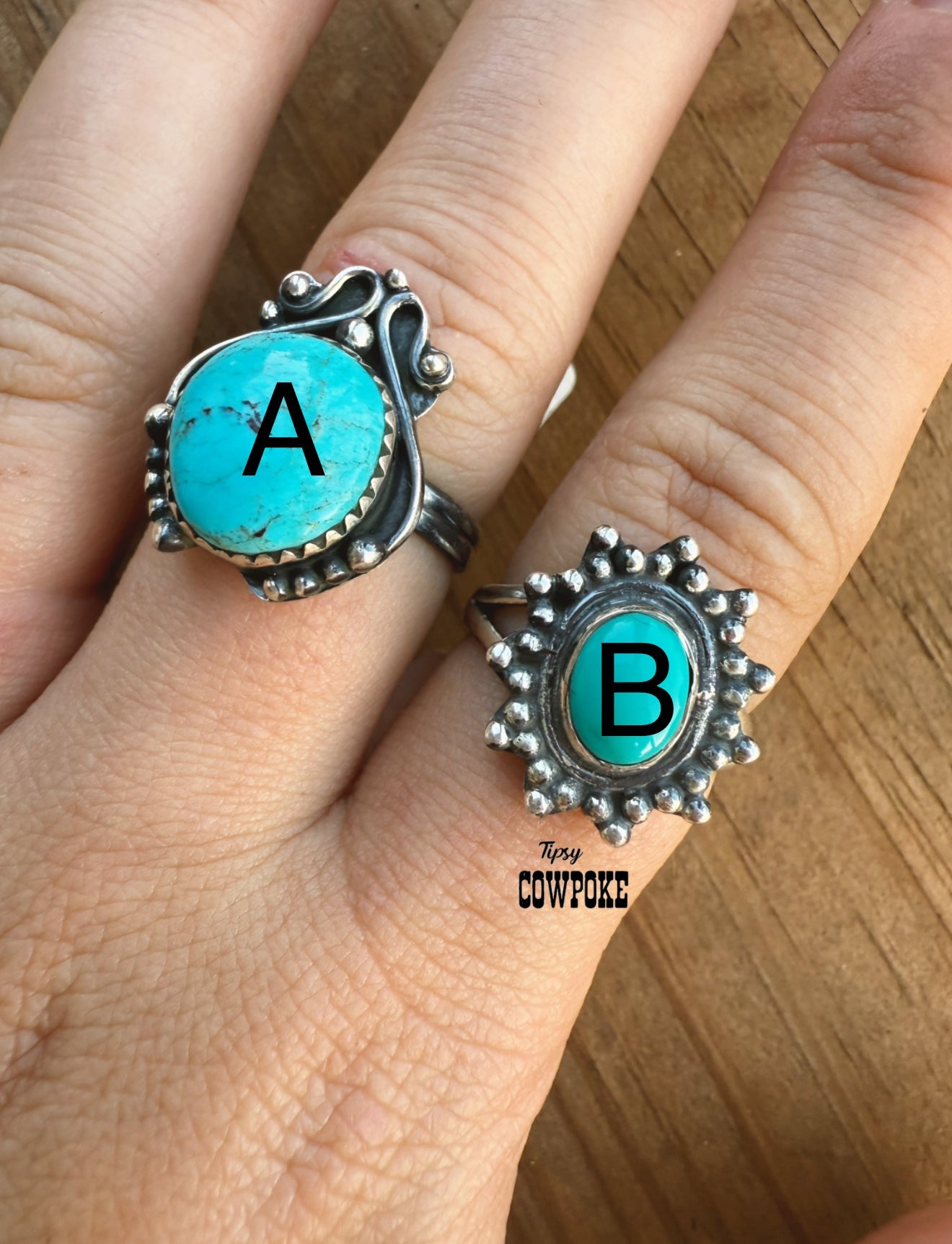 Turquoise Ring Size 9