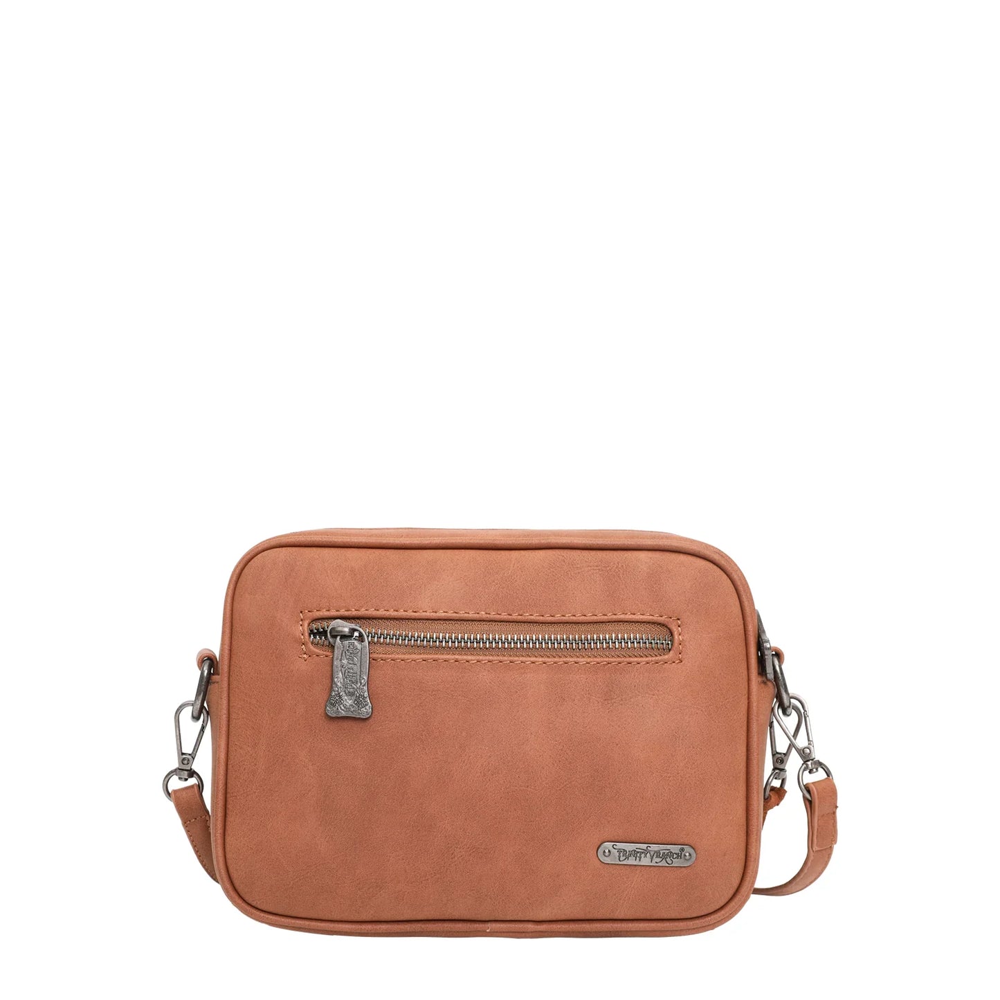 Trinity Ranch Hair-On Cowhide Crossbody Clutch – Concealed Carry Western Purse by Montana West