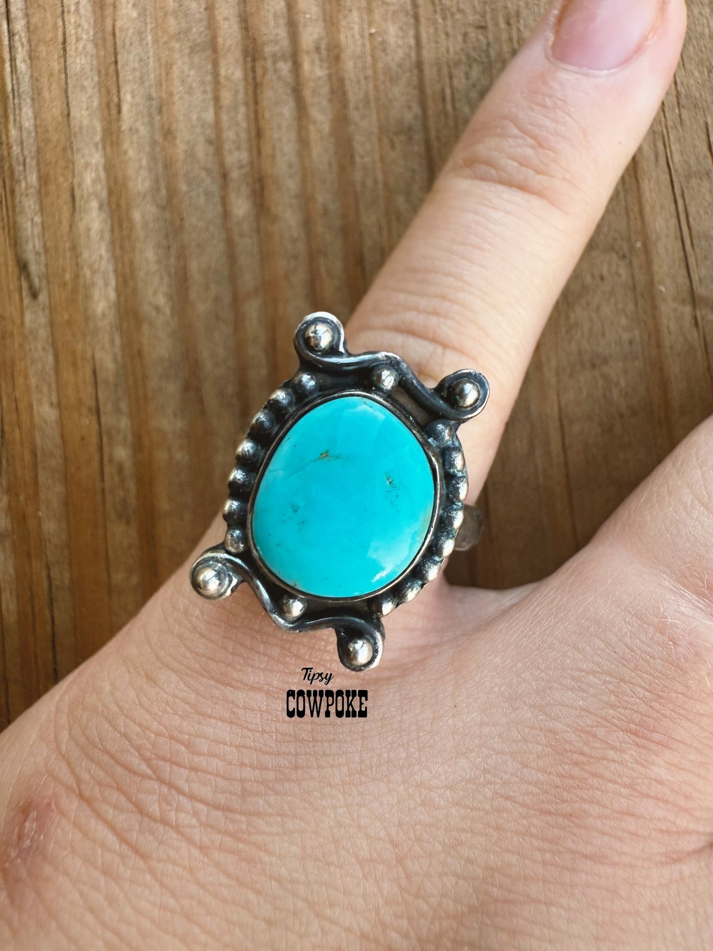 Turquoise Ring Size 8.5