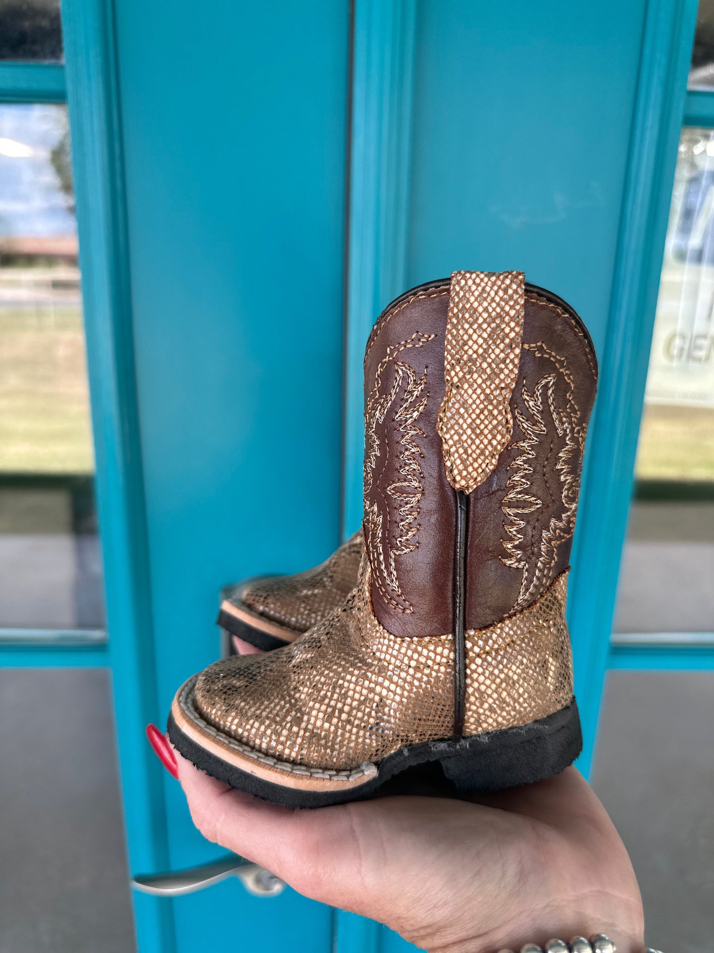 Little Monster Tanner Mark Boots