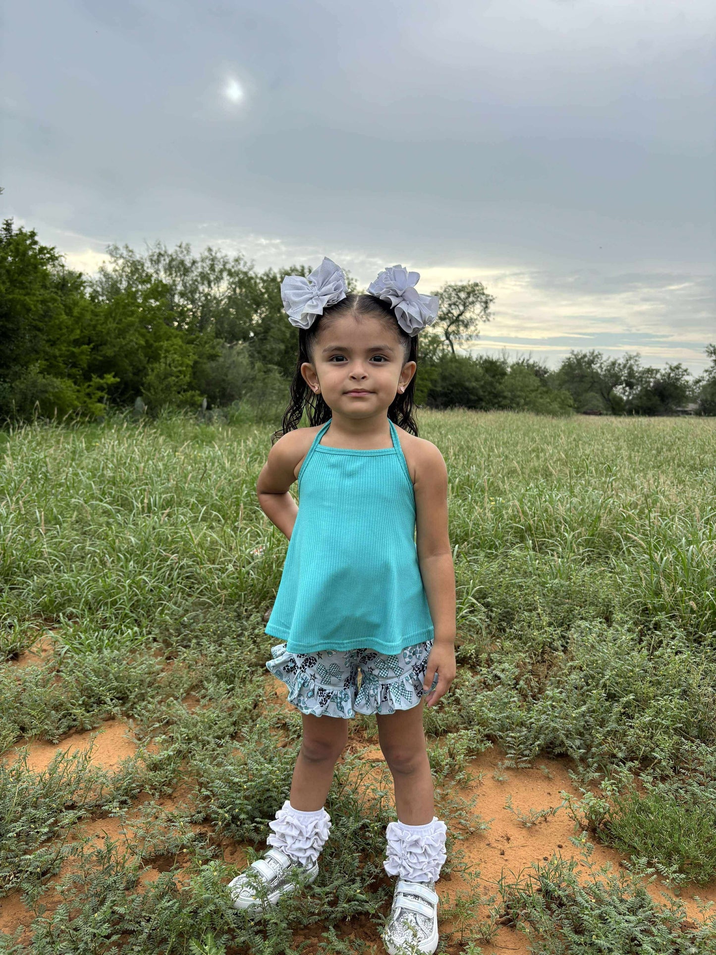 Western bow shorties (FINAL SALE)