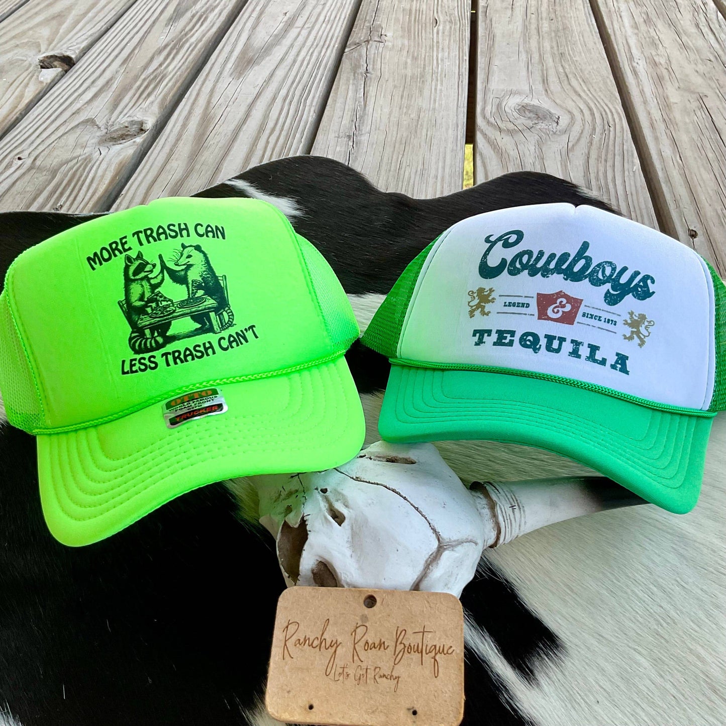Cowboys & Tequila Western Foam Trucker Hat