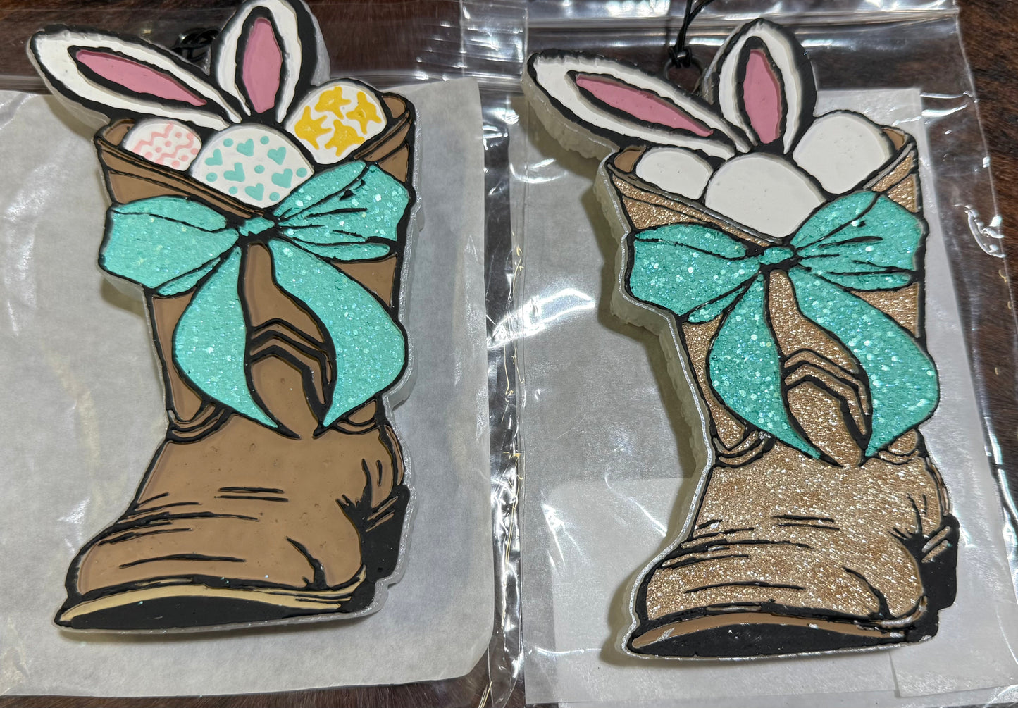 Easter Cowgirl Boot Freshies