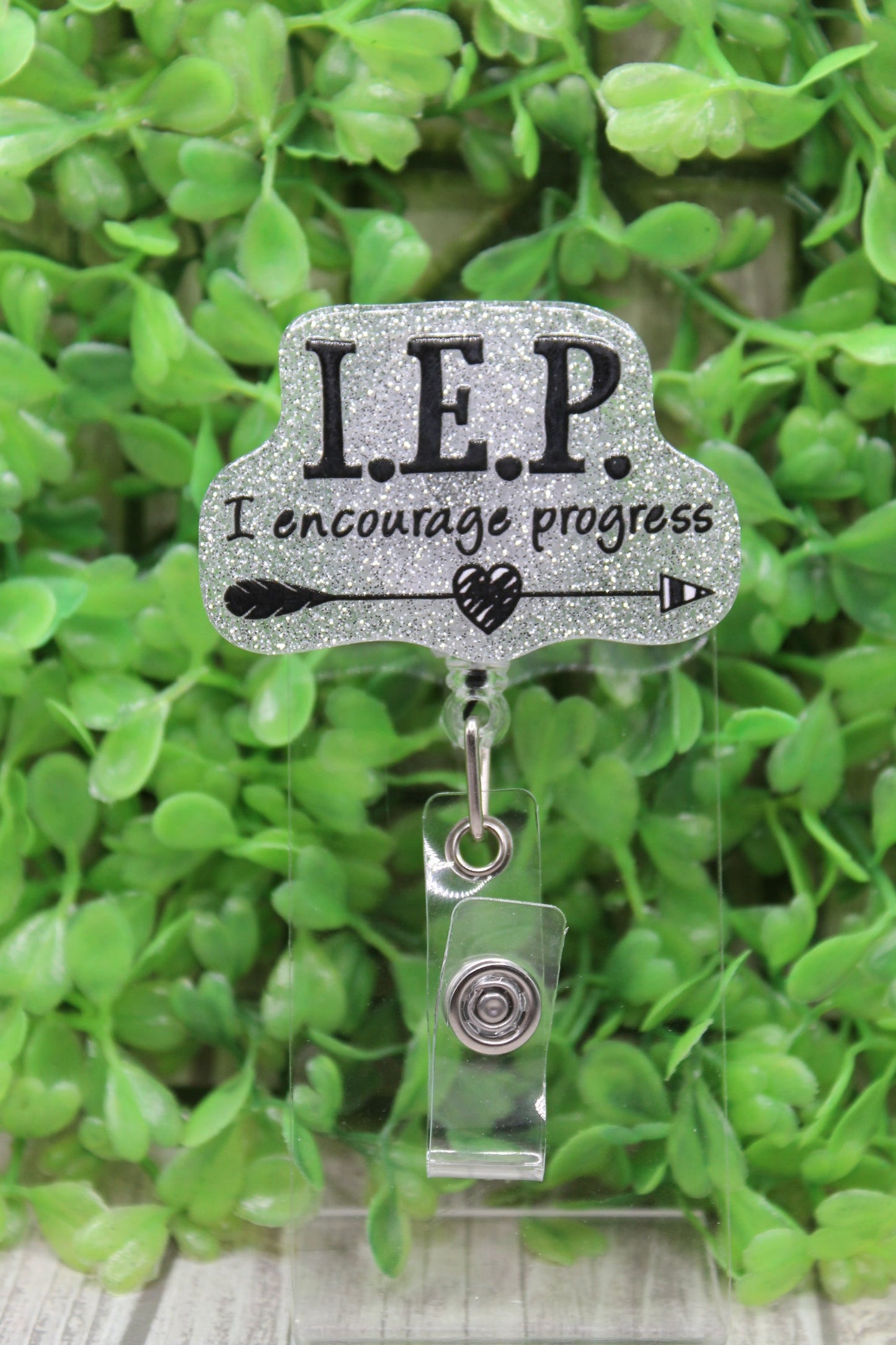 I.E.P. I Encourage Progress Badge/ID Holder Reel