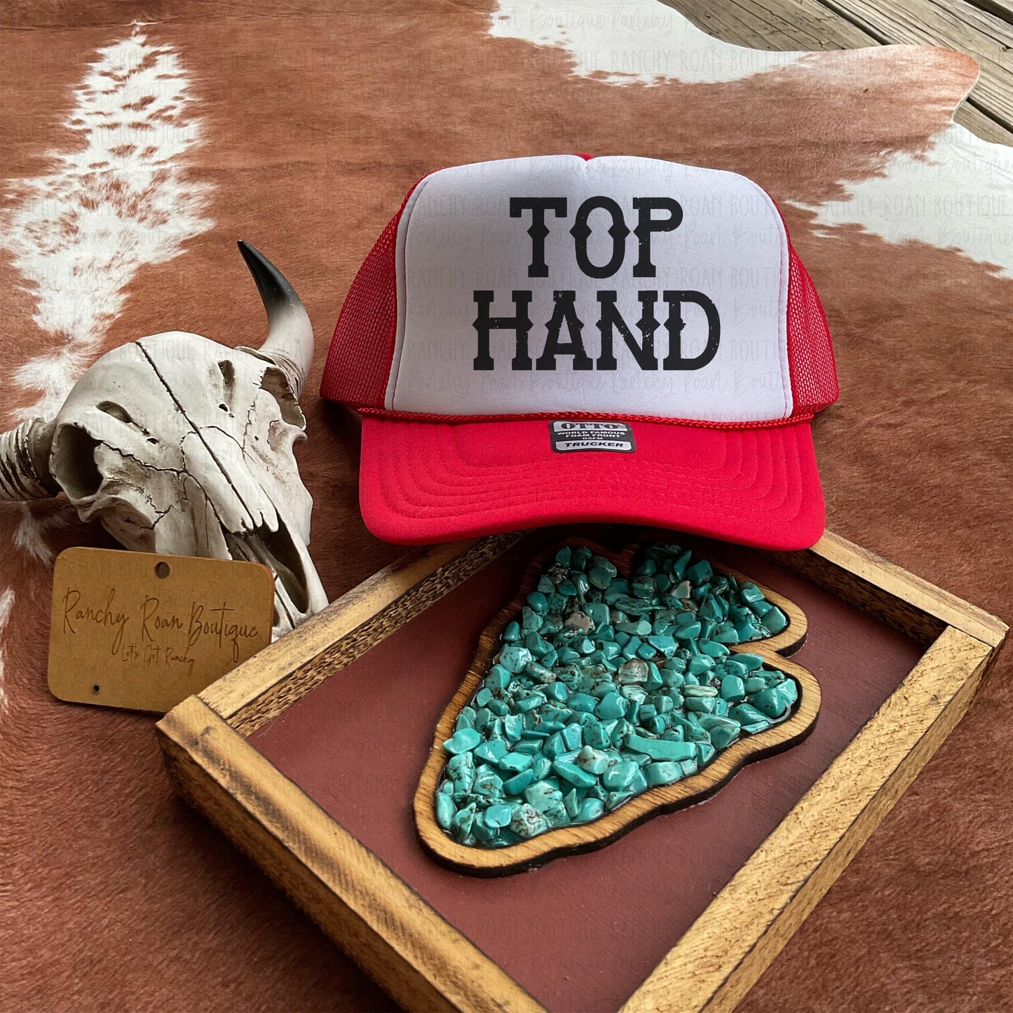 Ranch Hand Western Foam Front Trucker Hat