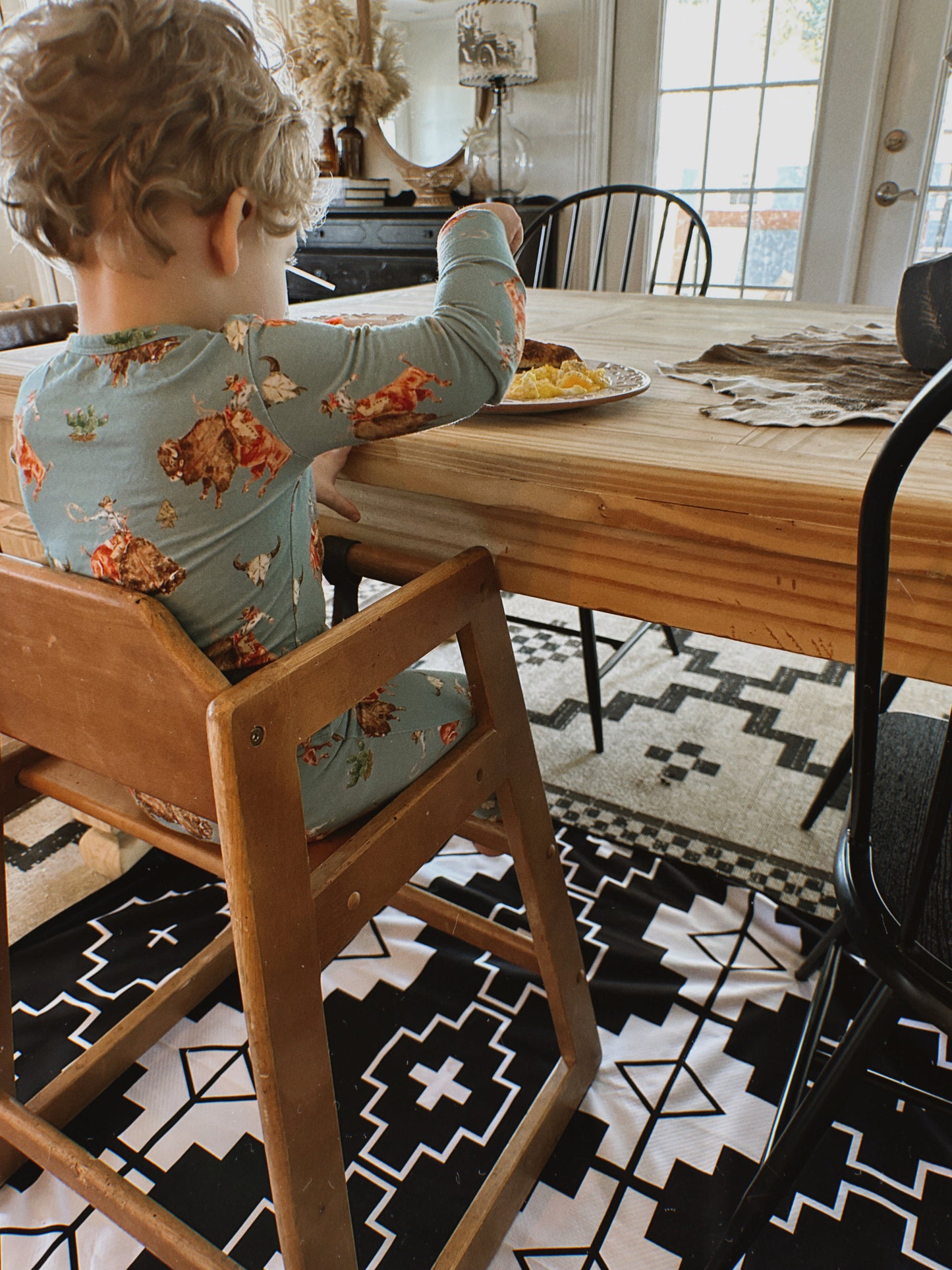 NEW! SPLAT MAT - TAN - for High Chairs + Play Time Messes