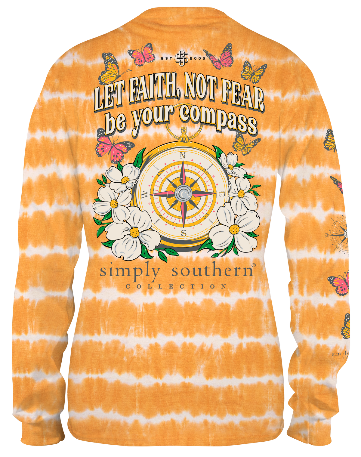 Let Faith, Not Fear Be Your Compass - SS - Adult Long Sleeve
