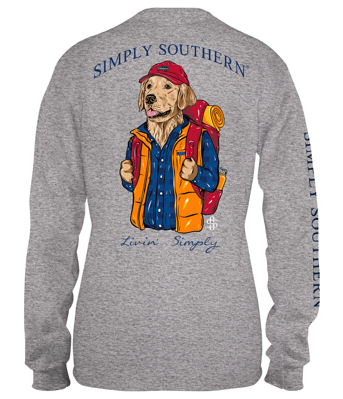 Cool Dog - Livin' Simply - SS - Adult Long Sleeve