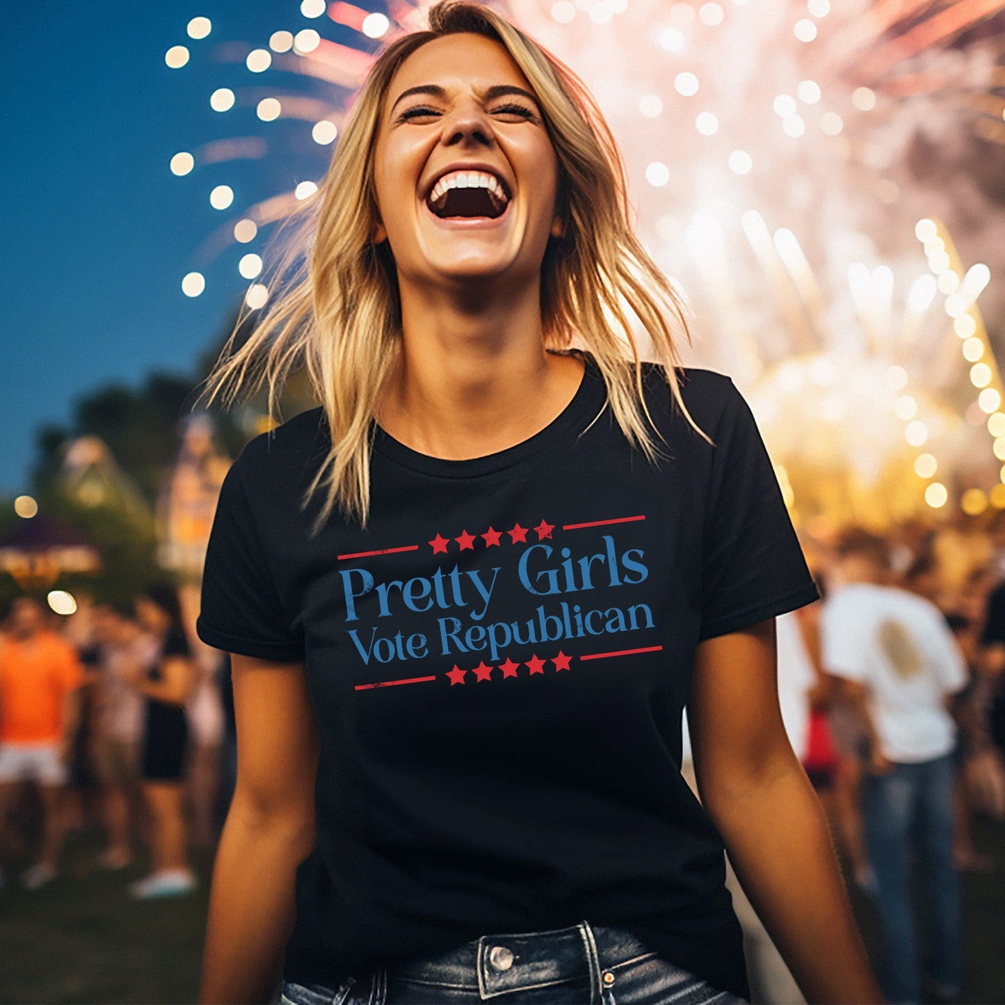 Pretty Girls Vote Republican Tees