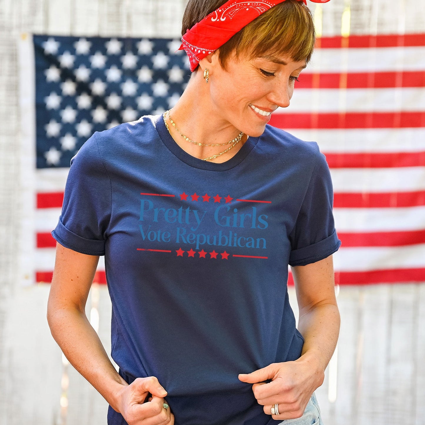 Pretty Girls Vote Republican Tees