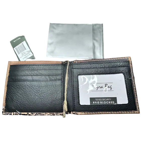 MYRA Mens MOCHA WALLET S-3853