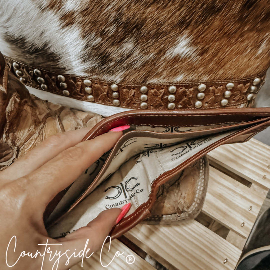 Longhorn Edition The Westin Cowhide Men's Wallet Limited Edition by Countryside Co.