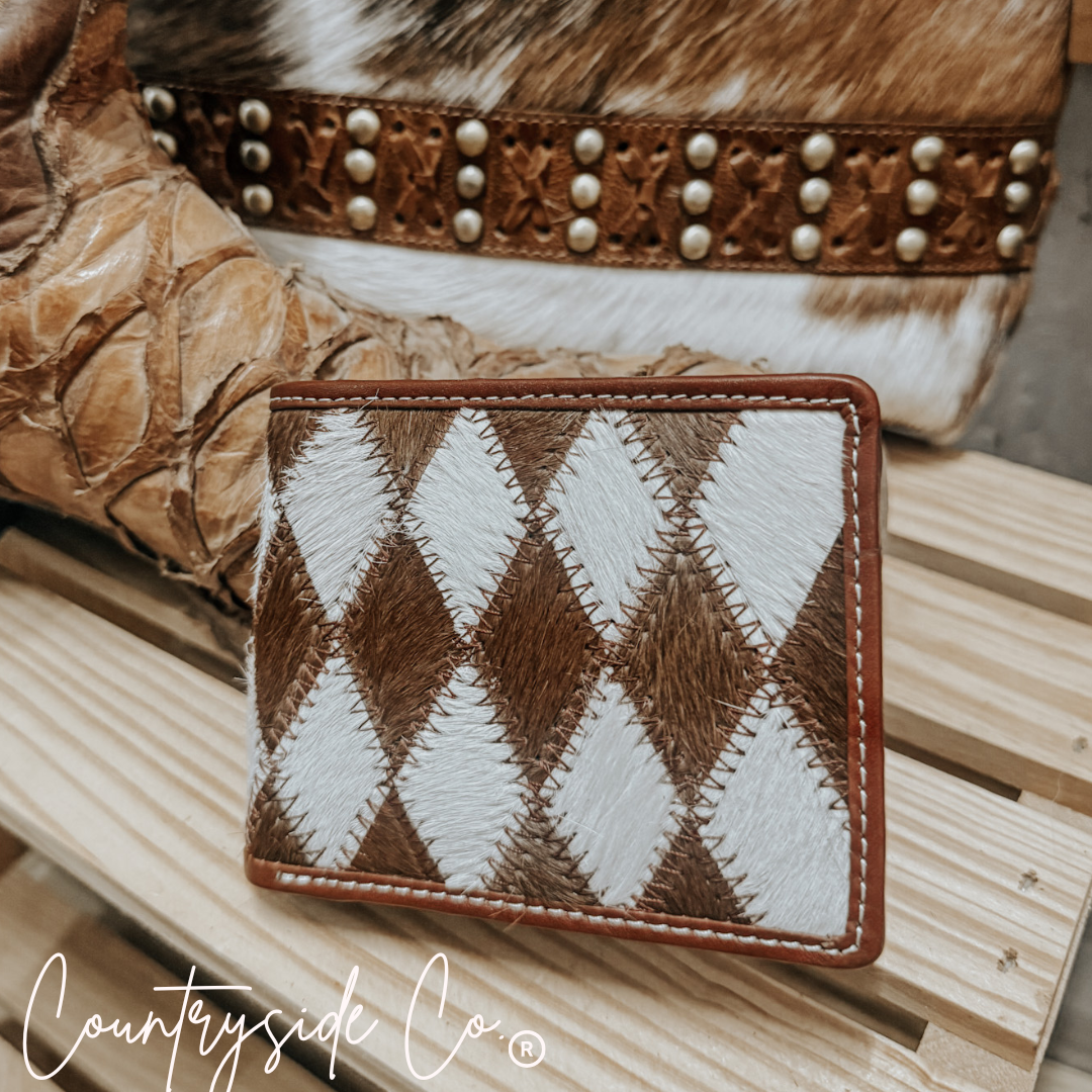 Longhorn Edition The Westin Cowhide Men's Wallet Limited Edition by Countryside Co.