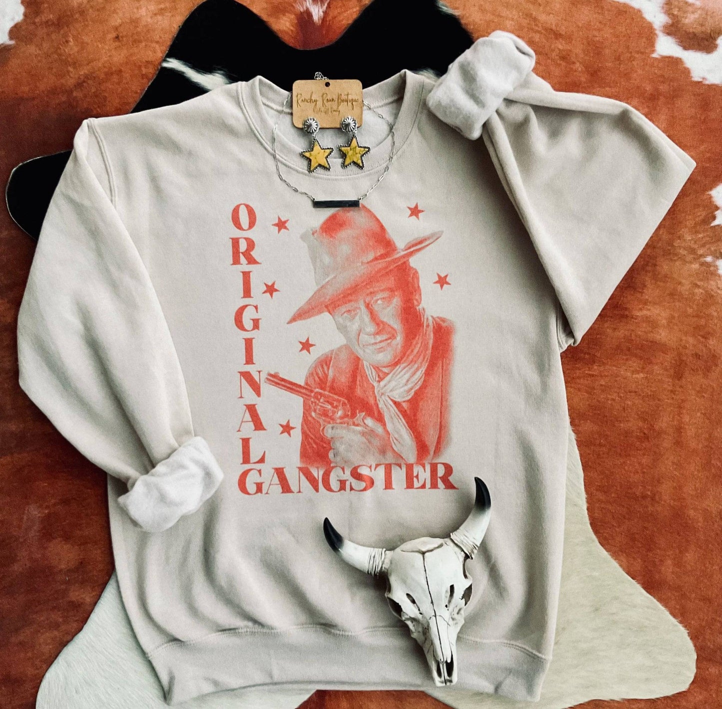 Original Gangster Western Graphic Sweatshirt