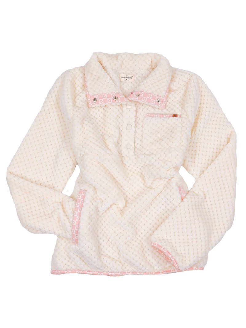 Simply Soft Sherpa - Ivory - Pullover - F24 - Simply Southern