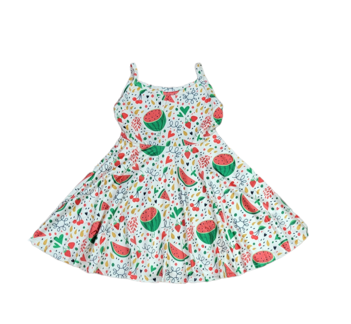 Watermelon Twirl Dress