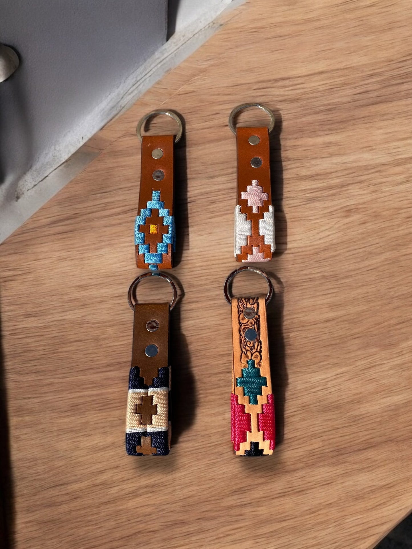 western Saddle Keychains