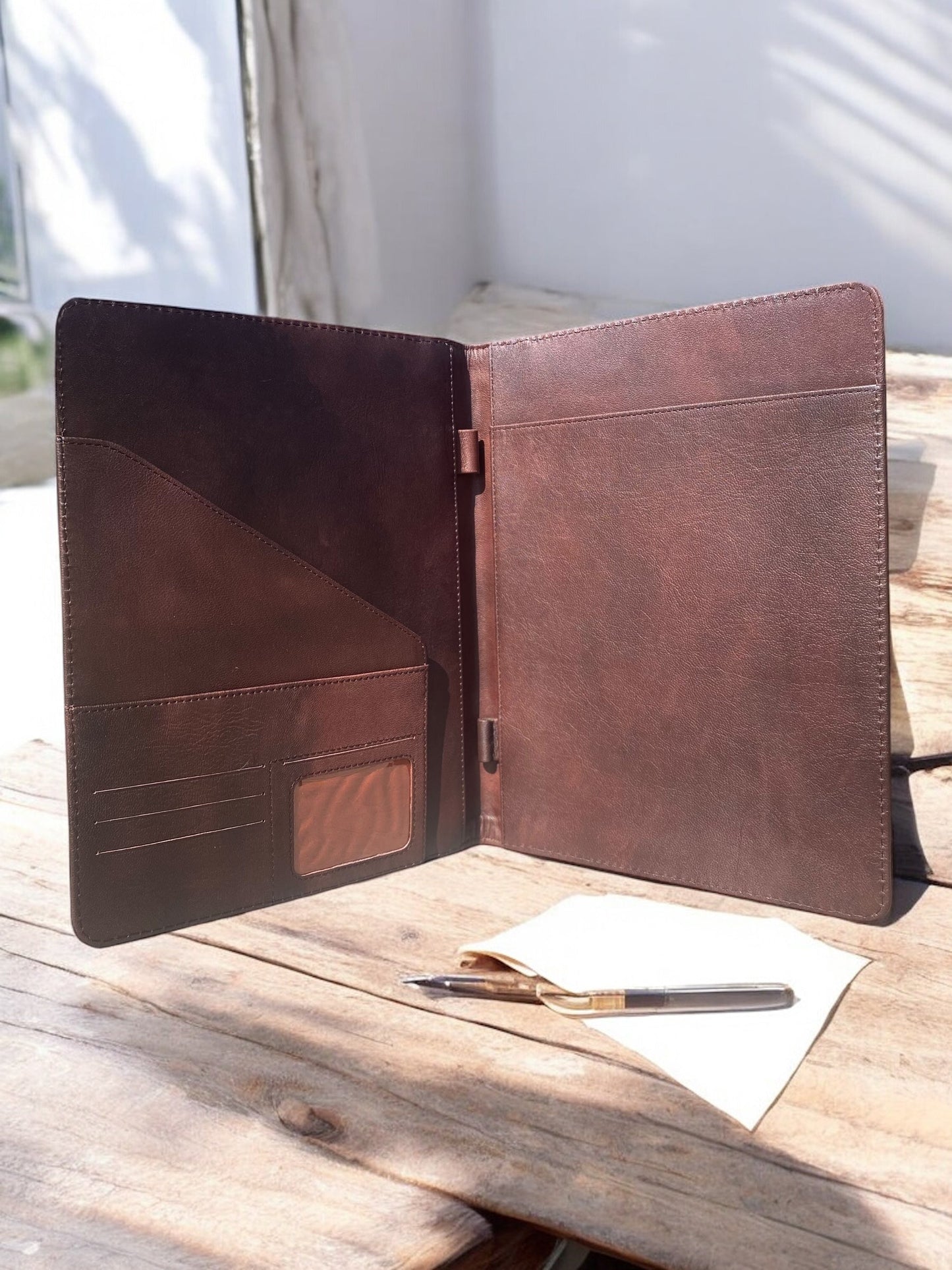Aztec Cowhide & Tooled Leather Planner