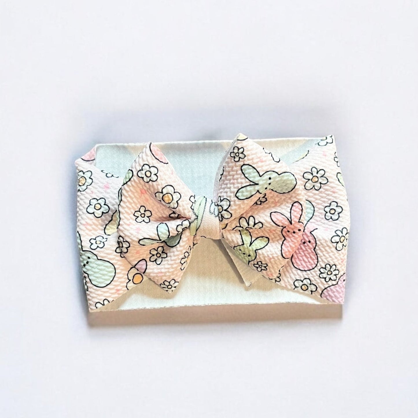 Peeps & Petals Easter Baby Headwrap Bow