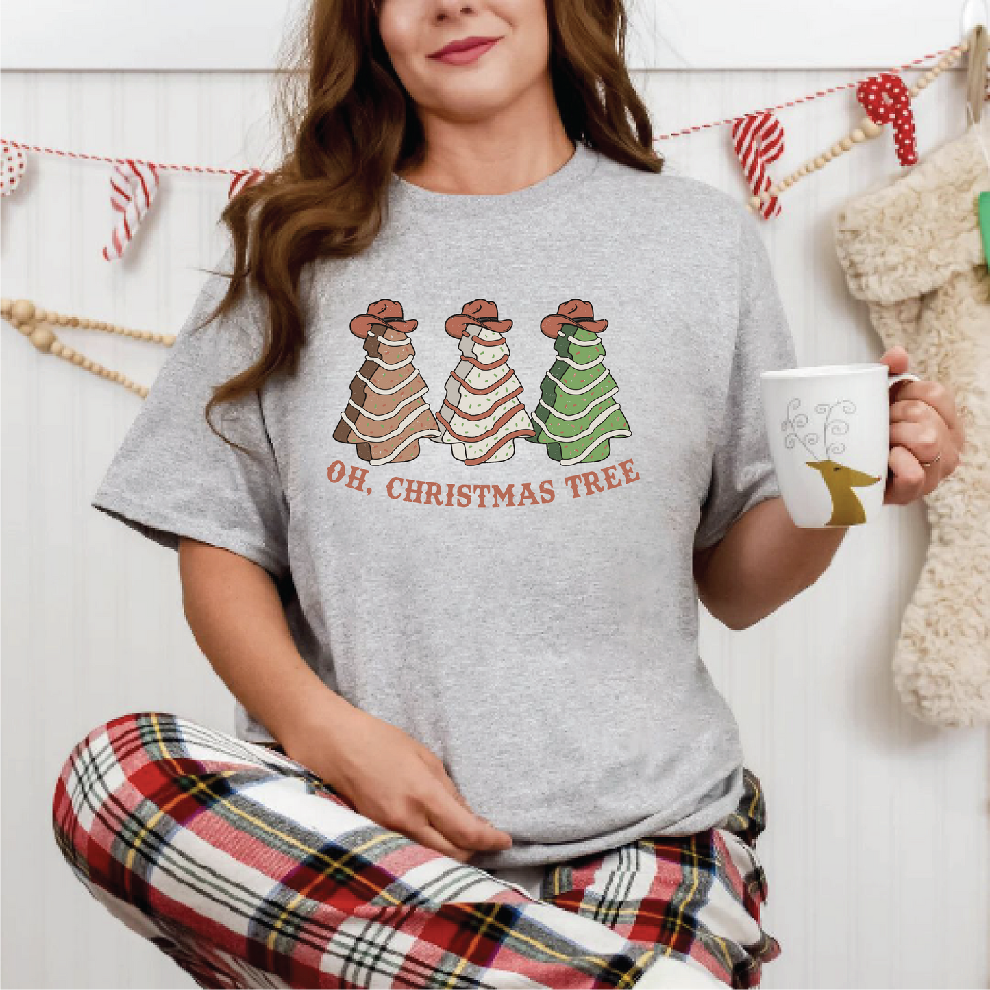Oh Christmas Tree Cake Tees