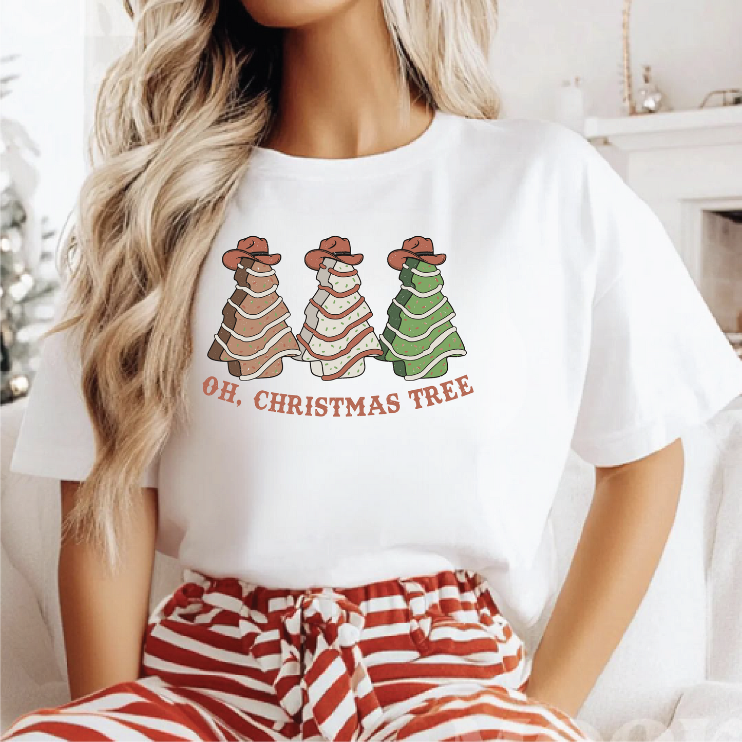 Oh Christmas Tree Cake Tees