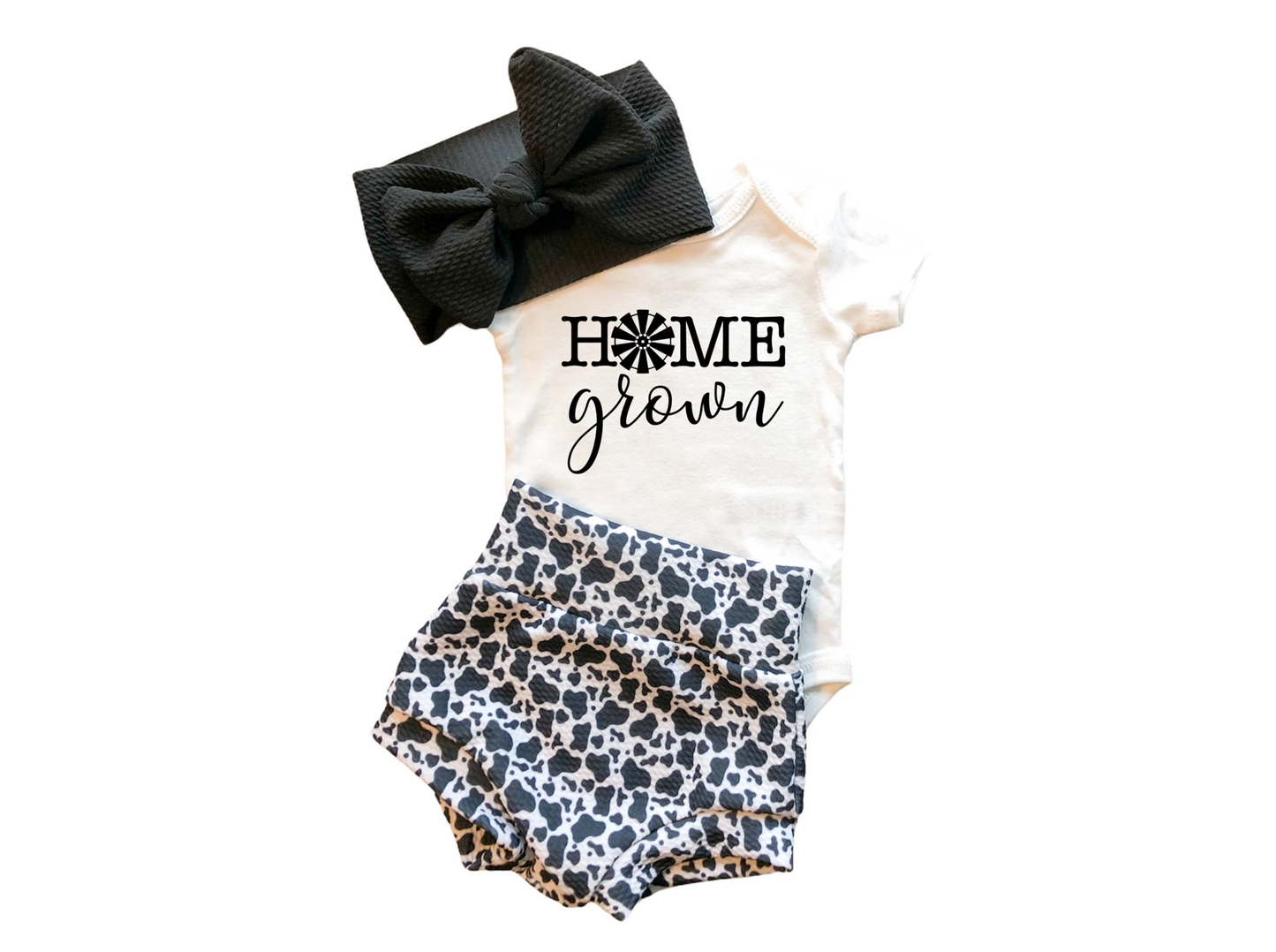 Cow Print Baby Bummies