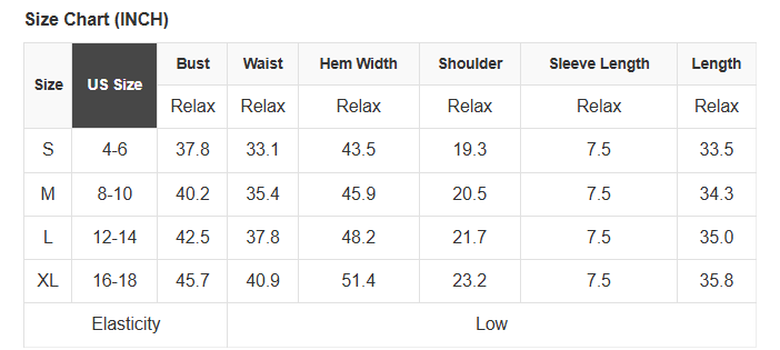 Solid Crewneck T-Shirt Dress